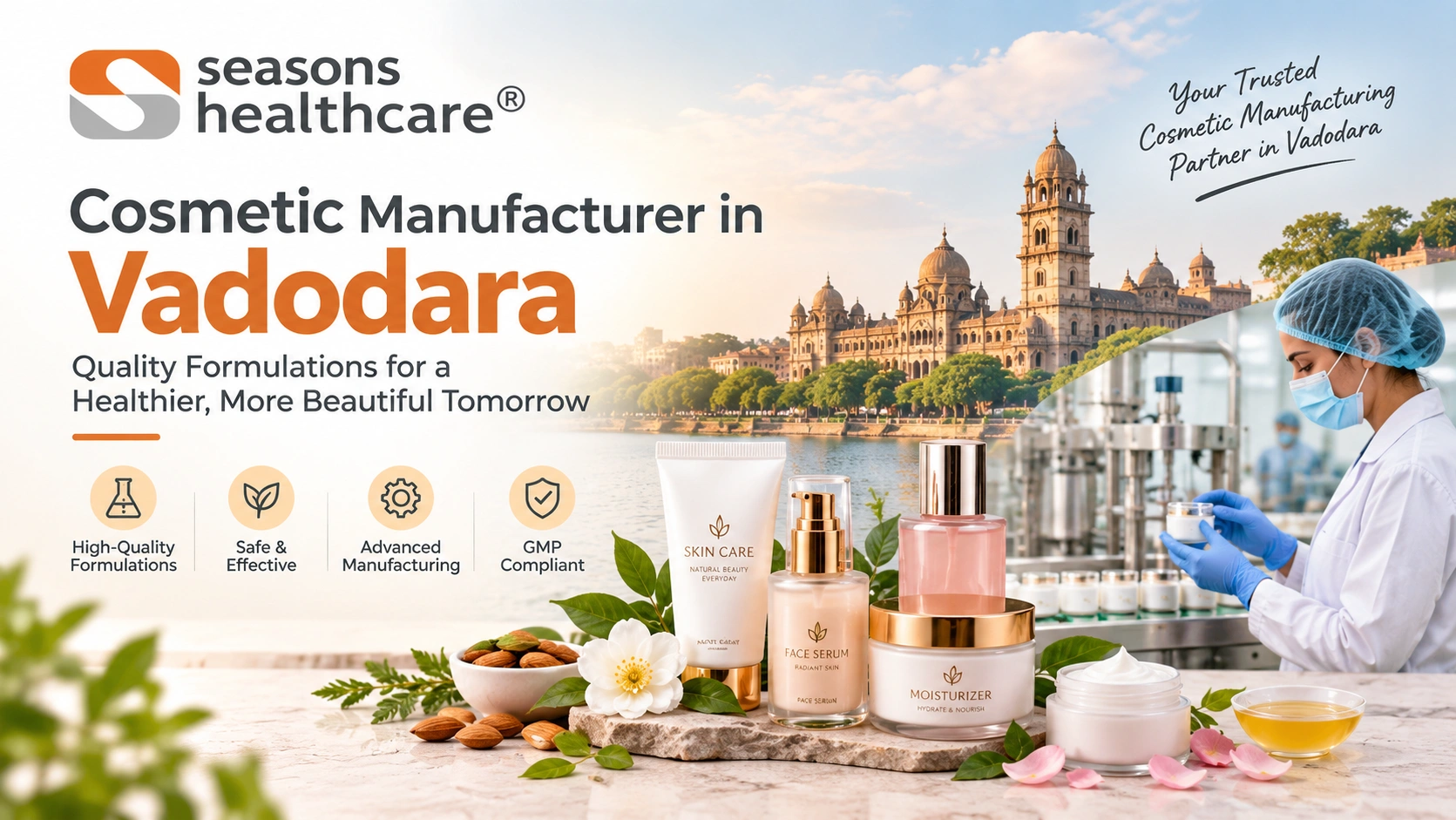 Cosmetic Manufacturer in Vadodara