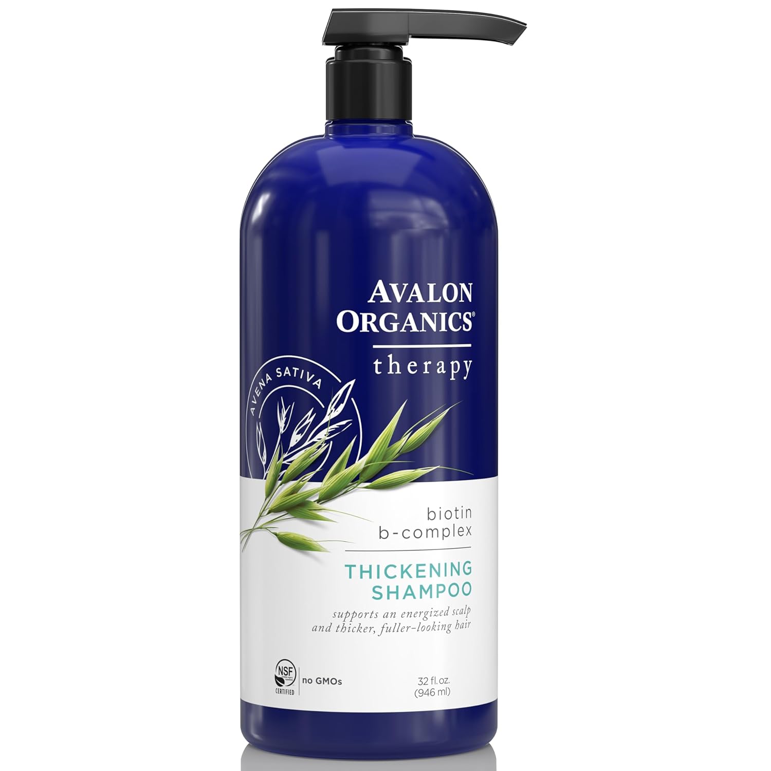 Avalon Organics Thickening Shampoo Biotin B-Complex Therapy