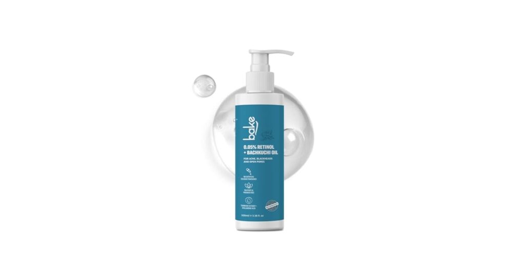 BAKE 5% Retinol Face Wash For Blemishes & Wrinkles