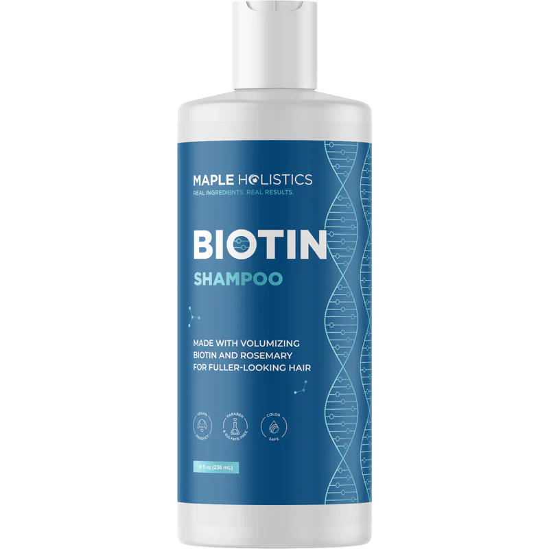 Maple Holistics Honeydew Unisex Biotin Shampoo with B-Complex Formula