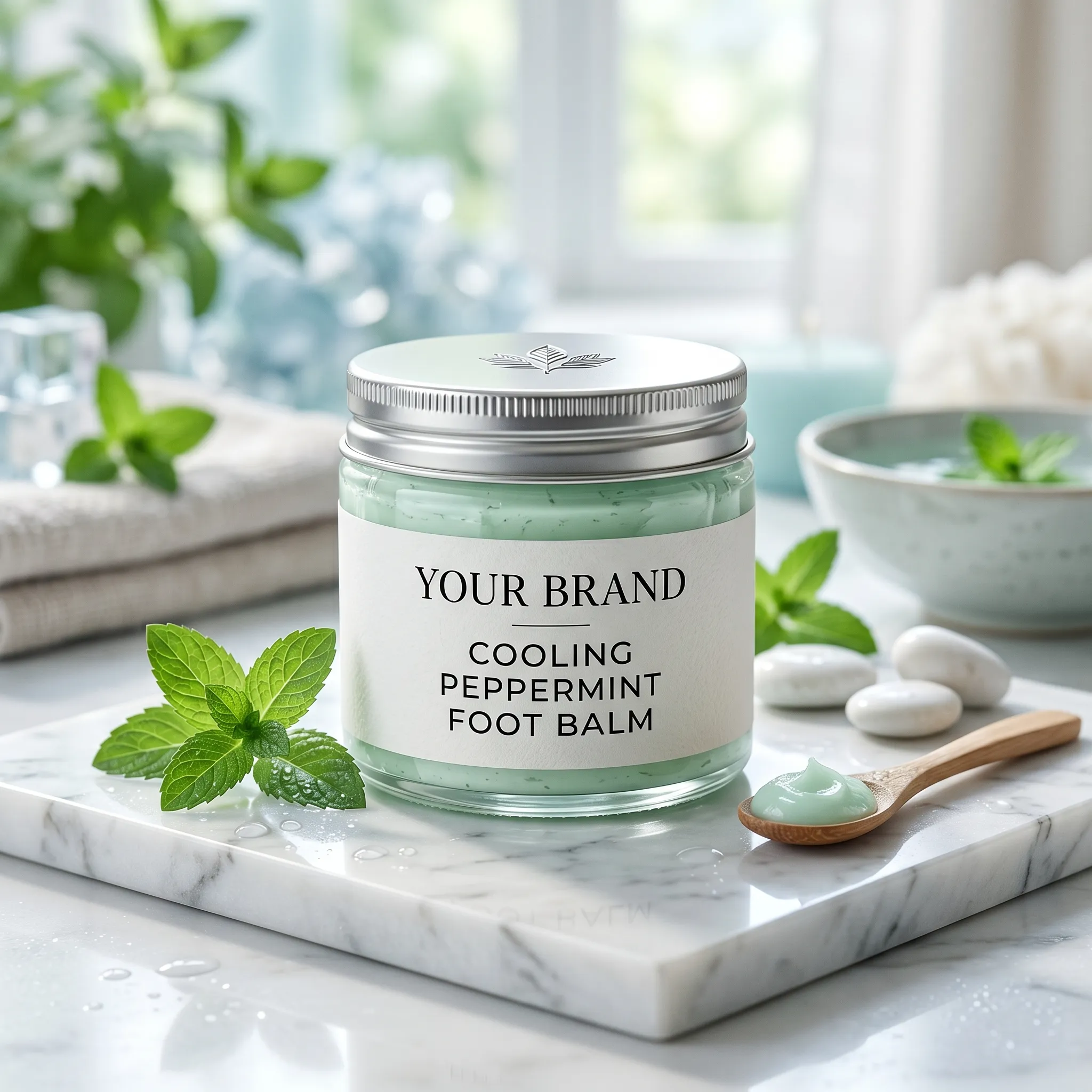 Cooling Peppermint Foot Balm