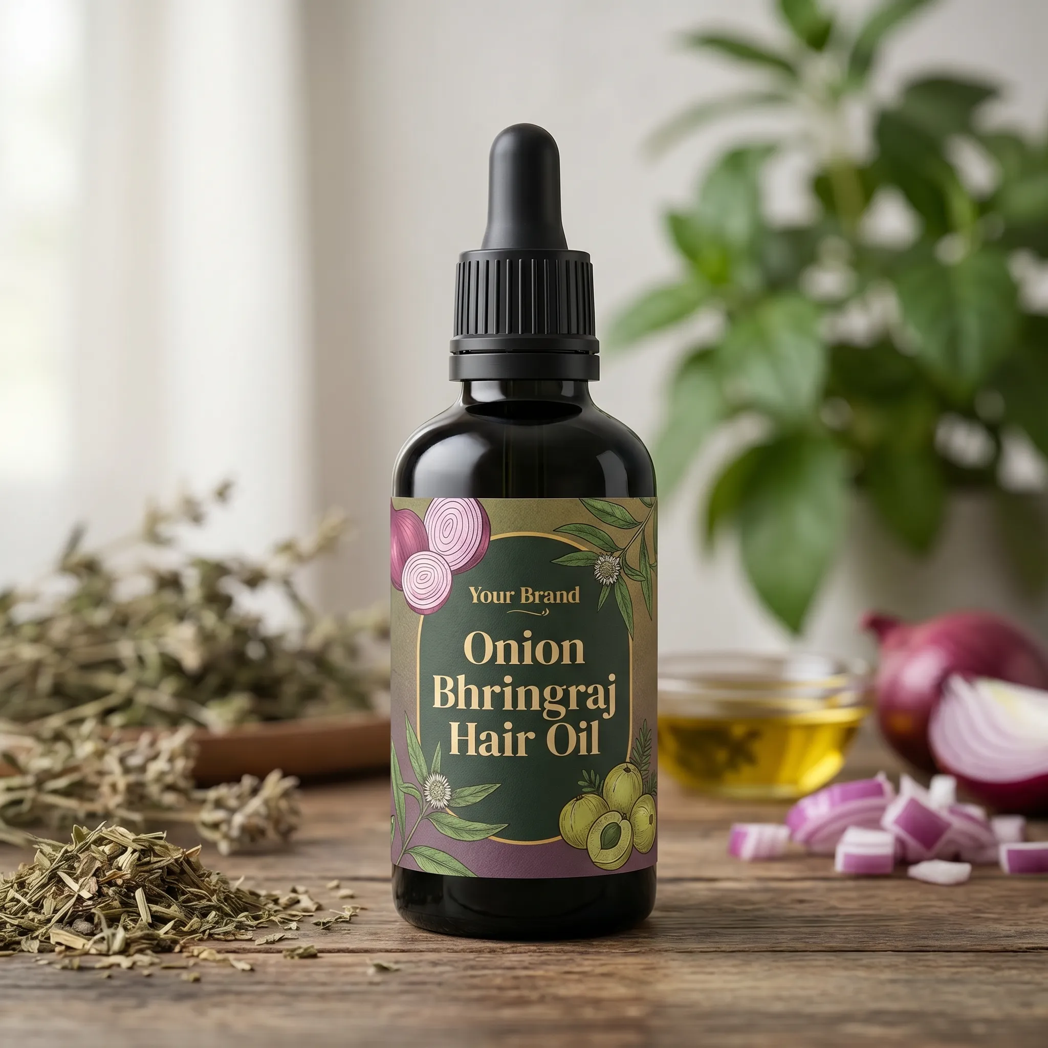Onion Bhringraj Hair Oil