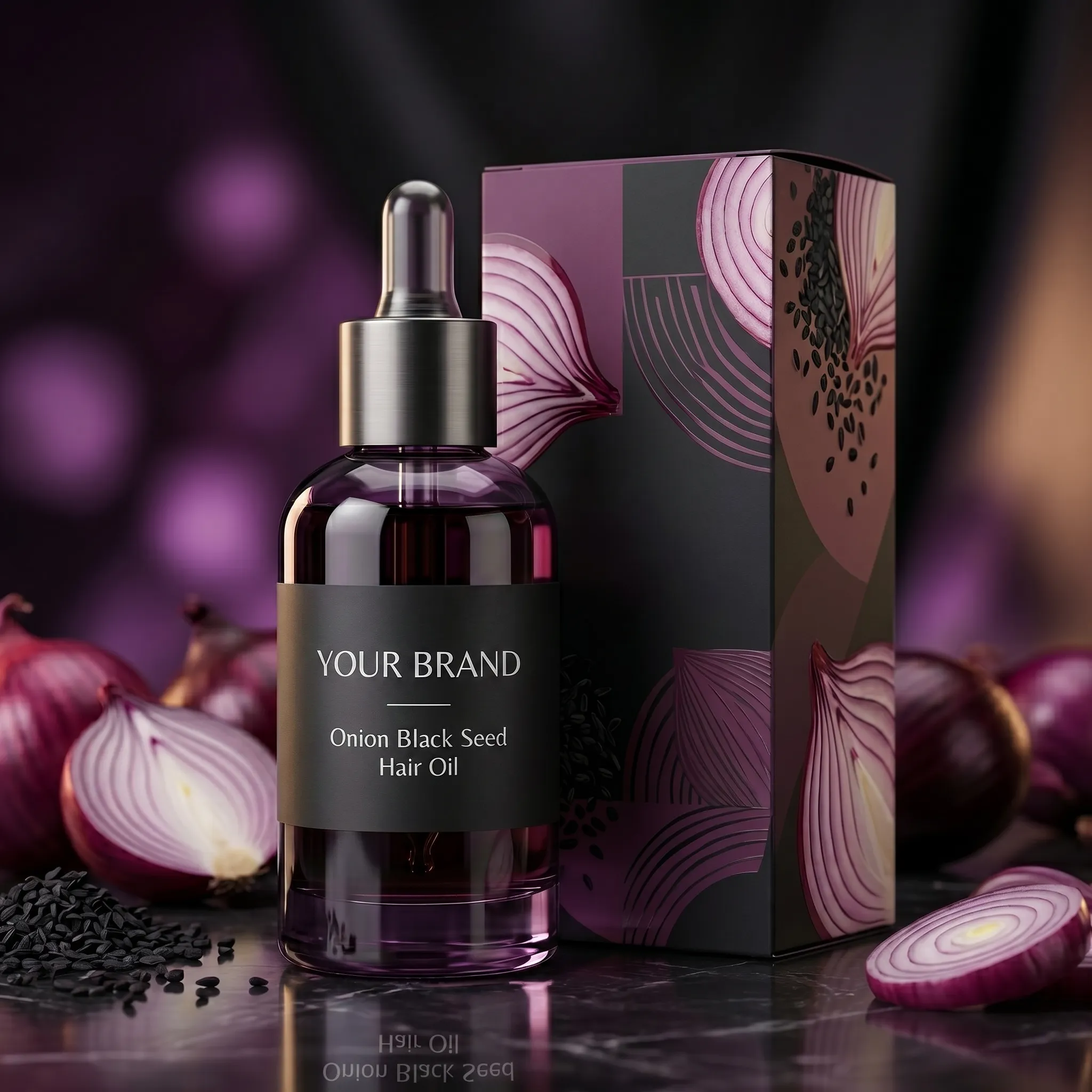 Onion Black Seed Hair Oil