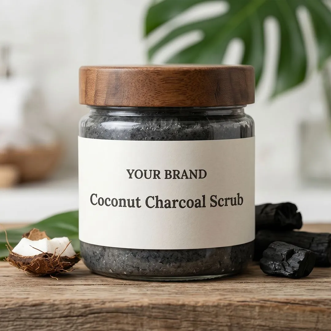 Coconut Charcoal Scrub