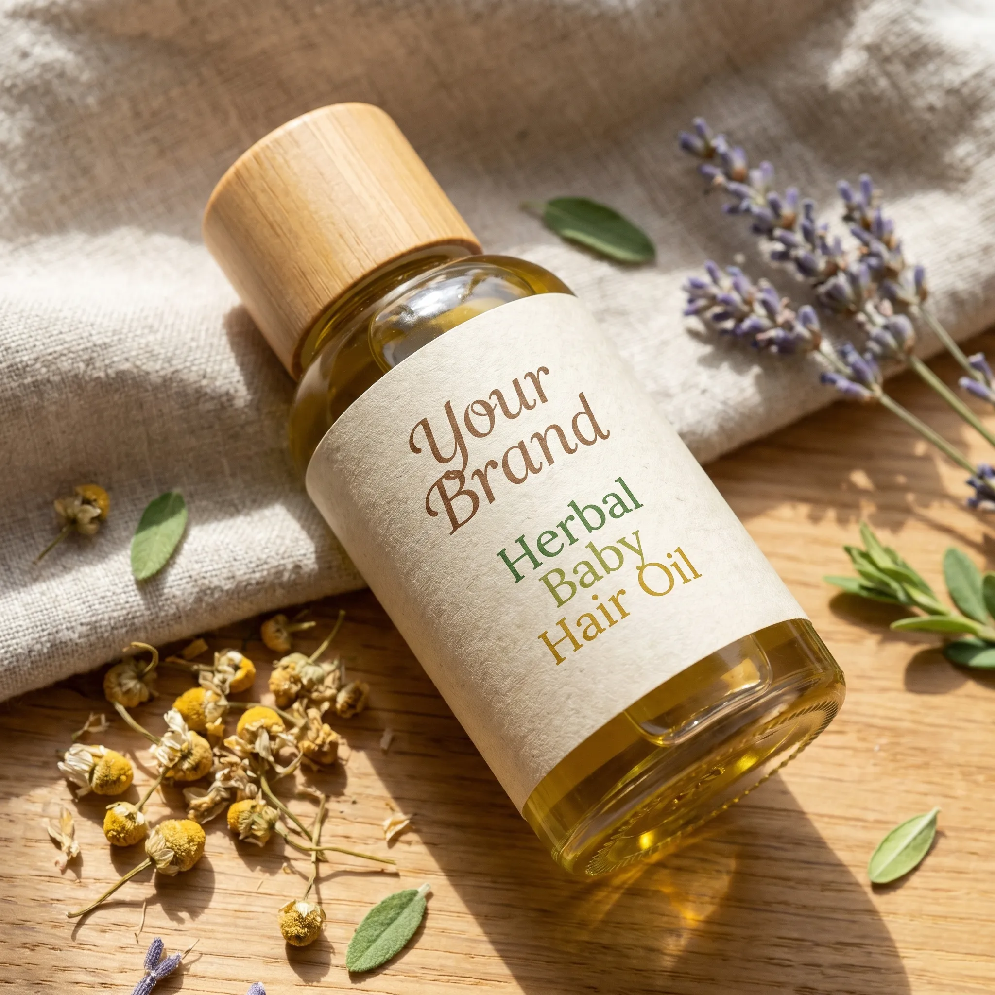 Herbal Baby Hair Oil