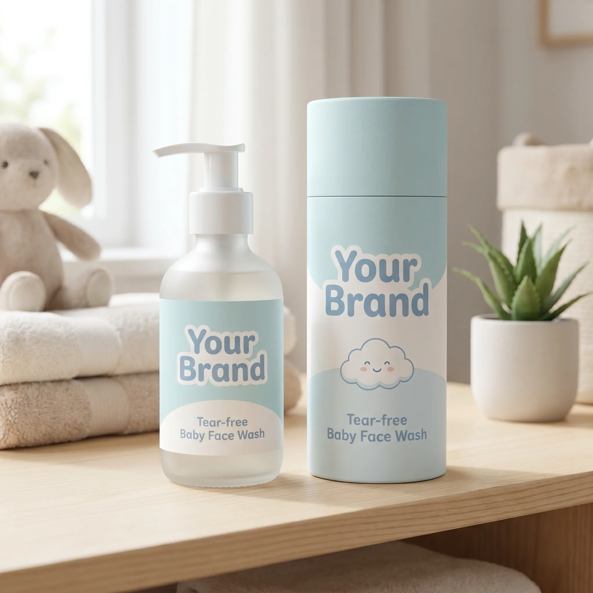 Tear-free Baby Face Wash