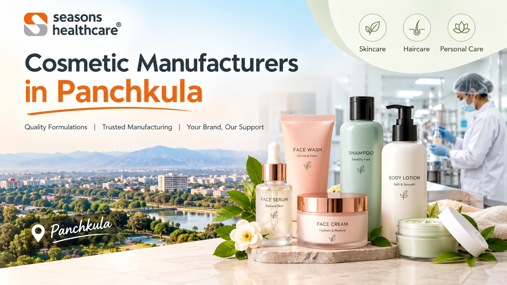 Cosmetic Manufacturers in Panchkula